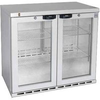 Osborne eCold 220ES Undercounter Hinged Door Bottle Cooler Silver