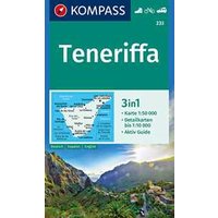 Carta escursionistica n. 233. Teneriffa 1:50.000. Ediz. tedesca, spagnola e inglese