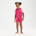 Combinaison de flottaison Bébé Learn to Swim Aria la loutre de mer rose