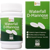 Waterfall D-Mannose 1000mg Tablets (90) Value Pack
