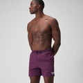 Short de bain Hommes Essential 40 cm pour Hommes Prune Dandy
