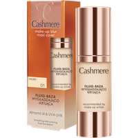 Cashmere Make-up blur maxi cover fluid-baza wygładzająco-kryjąca 01 ivory