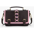 Victoria Vintage Vegan Messenger Bag