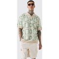 Polo Tall Oversize De Croché Con Solapas, Verde