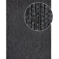 Tappeto per interni ed esterni Venezia antracite 200x280 cm