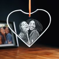 2D Memory Crystal™ - Ornament - Heart-Standard / Heart