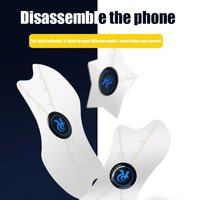 Mobile Phone Pad Laptop Screen Separating 0.1mm Steel Opening Pry Tools Curved Screen Ultra Thin Metal Opening Tool