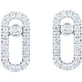 Move Uno 0.16cttw Diamond Earrings