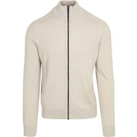 BOSS Avac Vest Wolblend Greige - maat XXL