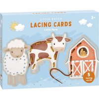 Little Dutch Rijgkaarten Little Farm - Lancing Cards