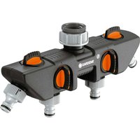 Gardena ORIGINAL Four Way Water Splitter for Garden Taps