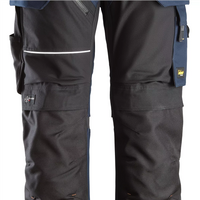 Snickers RuffWork Canvas+ Work Trousers+ Holster Pockets - Navy/Black - 54