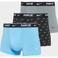 Nike 3 Pack Boxershorts Heren, zwart