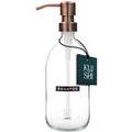 Vintage Clear Dispenser Bottles