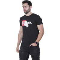 Diesel Mens Double Logo Short Sleeve T Shirt | T-Diego QA