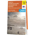 Ordnance Survey OS Map of North Pembrokeshire: Explorer OL35 - Weatherproof