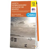 Ordnance Survey OS Map of North Pembrokeshire: Explorer OL35 - Weatherproof