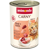 Set prova! animonda Carny Adult 12 x 400 g - MIX Pollo, 2 gusti