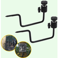 2x Supports fixation extérieure 360°