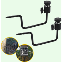 2x Supports fixation extérieure 360°