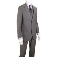 Vittorio St Angelo Men's 3-Piece Classic Suit - Modern Fit with Tailored Design