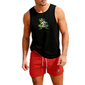 Gym Tank Tops Men Running Vests Fitness Clothing Mens Bodybuilding Stringer Tanktop Summer Sports Clothing