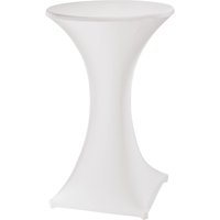 Copritavolo alto Selm ERWIN M.; 70x110 cm (ØxH); bianco; rotonda
