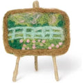 The Water-Lily Pond Easel Felt Christmas Decoration