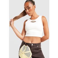 Von Dutch Logo Tank Top - Damen, Weiss