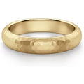 Alianza Martillada Comfort 4 MM Oro Amarillo 585 (14K)