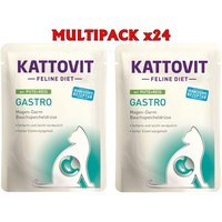 Kattovit Gastro Tacchino e riso 85g umido dietetico gatto feline diet Formato 24 x 85g