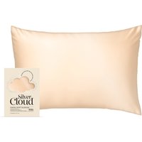 Silver Cloud Caramel Satin Pillowcase With Silver Ions