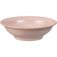 Elements Sorbet Pink Small Shallow Bowl Seconds -