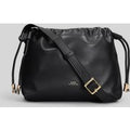 Borsa a spalla Ninon mini in Poliuretano Nero