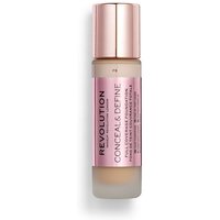 Revolution Conceal & Define Ultra Matte Full Coverage Foundation F8