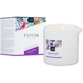 Exotiq Massage Candle Violet Rose - 200g