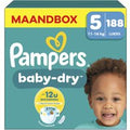 Pampers - Baby Dry - Maat 5 - Maandbox - 188 stuks - 11/16 KG
