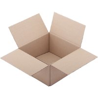 Amerikaanse vouwdoos IEZZY 250x250x250mm B-golf bruin