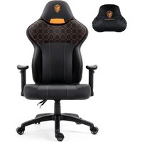 Dowinx LS-66PT Advanced PU Leather Gaming Chair -, Black