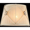 Casa Padrino Barock Wandleuchte WeiÃ Gold 28 x H 19 cm Antik Stil - Wandlampe Wand Beleuchtung