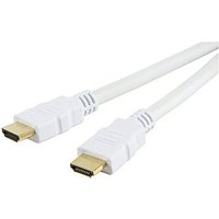 0.5m White HDMI Cable High Speed with Ethernet