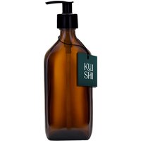 Amber Rectangle Soap Dispenser