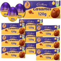 Cadbury Caramel Egg 3 Pack Box 120g (Box of 10)