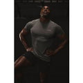 Camiseta Man Active Ligera Resistente, Gris