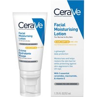 CeraVe AM Facial Moisturising Lotion SPF50 for Normal to Dry Skin 52ml