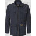 Veste style militaire BROR bleu bleu foncé