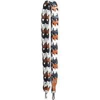 Gweniss Isla Shoulder Strap - Dark Tan/White/Navy Blue