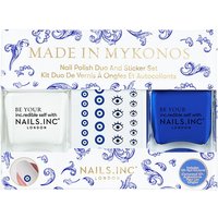 Made In Mykonos Nail Polish and Stickers Set