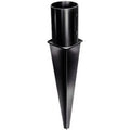 Paalhouder rond voor tuinschermen 101/600mm