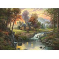 Schmidt Spiele Holzhaus am Bach 1000 Teile Puzzle Schmidt-Spiele-58445